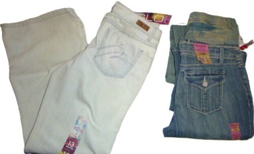 Glo Pair of Ladies Jeans Size 13 / Route 66 Pair of Ladies Jeans Size 8 / Assorted New Shelf Pull