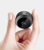 A9 HD 1080P 180 Security Mini WiFi Camera Night Vision Human Detection Intelligent Communication Remote Control 21x-40x / Magnetic Charging Dongle New In Box Assorted $79