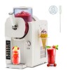 Hooure 68 oz. White Large Capacity Self-Cleaning Snow Cone Machine and Ice Cream Make with 6 Smart Modes, No Ice Required $499