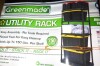 Greenmade Plastic 5 Tier Utility Storage Shelf Unit System for Garages, Sheds, Basements, or Greenhouses, Max 150 Pounds per Shelf, Black $199 - 2