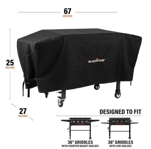 Blackstone 36 Inch Black Classic Griddle Cover New In Box $89