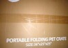 Pettycare 36" x 25" x 25" Soft Collapsible Crate for Small Dogs, 4-Door Portable Foldable Soft Kennel with Chew Proof Mesh Windows for Indoor & Outdoor Travel Grey New in Box $199 - 2