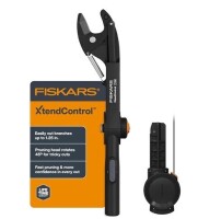 Fiskars XtendControl Rotating Tree Pruner Head, Automatic Cord Reel and 45 Degree Rotating Pruner Head, Compatible with all XtendControl Extension Poles New In Box $99