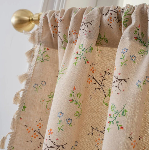 Lark Manor Boho 30" x 36", 2-panel Semi Sheer Polyester Drapes Curtain New $79