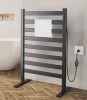 WOOOHOO 8-Bar Freestanding Towel Warmer With Touch Control, 3 Heat Levels, IPX4 Waterproof, Rustproof Aluminum New In Box $299