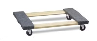 THE CLEAN STORE 1320 lbs. Capacity 18 in. x 30 in. Hardwood Mover's Dolly New In Box $89