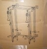 Major Fitness F35 All-In-One Home Gym Wall-Mount Folding Power Rack (3 Boxes) New in Box Factory Sealed $1999 - 2