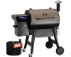 Z Grills 697 sq. in. Pellet Grill and Smoker in Bronze with PID 3.0 Controller New Floor Model $899