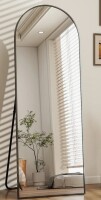 Wayfair Basics Shatterproof Arch Full Length Mirror, 34" x 76", New in Box $299