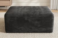 Lattitude Run 39" Compression Boneless Corduroy Ottoman, No Assembly Required New $299