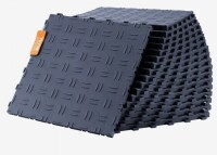 VEVOR Garage Tiles Interlocking, 12 x 12 x 0.53 inch 50 Pack Garage Floor Covering Tiles, Non-Slip Double-Sided Texture Garage Flooring Tiles, for Garages, Basements, Repair Shops, Graphite Gray New In Box $199