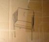 Corrigan Studio&reg; Modern PE Rattan Patio Dining Arm Chair with Cushions New In Box $399 - 2