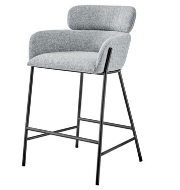 NPD Finley Fabric Counter Stool, Blazer Light Gray $399