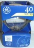 GE 40W 410 Lumens 3 1/8 Inch Warm Look Medium Base Vanity Light Bulb New In Box - 2
