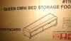 Lane Home Furnishings Omni Storage Queen-Sized Bench in Dove, New in Box $699 - 2