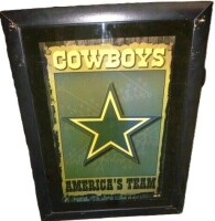 Dallas Cowboys America's Team Framed Wall Art, 36" x 42"