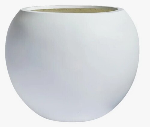 Orren Ellis Dorlis Fiberstone Pot Planter New In Box $99