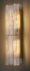 Everly Quinn 2 - Light Large 30" Wall Sconces With Water Ripple Glass New In Box $499