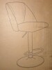 Corrigan Studio&reg; Backrest Swivel Upholstered Adjustable Height Counter & Bar Stool With Footrest New In Box $299 - 2