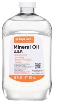 TopCare Health U.S.P Mineral Oil 16 fl oz New Best by 5/2028