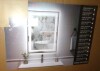 Basics by Wayfair&trade; UL Certified Front & Back LED Anti-Fog Tempered Glass Framed Bathroom/Vanity Mirror, 28" x 36" New in Box $399 - 2