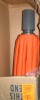 California Umbrella 7.5 ft. Grey Aluminum Market Push Button Tilt Crank Lift Patio Umbrella in Melon Sunbrella New In Box $399 - 2