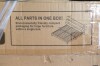 Latitude Run Elison Platform Bed with Fabric Upholstered Headboard and Wooden Slats King Size in Gray New in Box $999 - 2