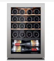 Ca'Lefort Single Zone 20-Bottle Freestanding Wine Cooler Fridge Cellar Cooling Unit in Stainless Steel with Trimless Front Door New in Box $599