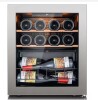 Ca'Lefort 14-Bottle Single Zone Freestanding Compressor Wine Cooler Mini Fridge Cellar Cooling Unit in Stainless Steel New in Box $599