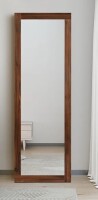 BEAUTYPEAK 24-in W x 65-in H Brown Framed Full Length Floor Mirror Similar to Picture New in Box $299