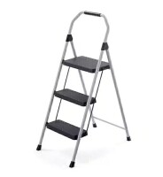 Gorilla Ladders 3-Step Compact Steel Step Stool with 225 lb. Load Capacity Type II Duty Rating (8ft. Reach Height) New $99