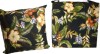 Ebern Designs Square Outdoor 3" H Seat Cushion, 16" x 16" / Blazing Needles Reversible Throw Pillow, 17" x 17" New Assorted $79 - 3