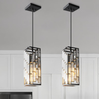 Mercer41 Catine - Pendant Lights Kitchen Island, 2-Pack, Adjustable Pendant Light Fixture for Kitchen Island Dinning Room Bedroom New In Box $299
