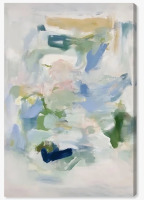 Art Remedy Chroma Balance I Canvas Colorful Abstracts by Art Remedy, 48" x 30" New In Box $299