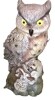 Home Accents Holiday 2.5 ft Grave & Bones Hand-Painted LED Owl New $99 - 2