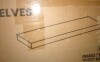 Ebern Designs 2-Piece 9.3" Extra Deep Wood Floating Shelves, Modern Design Wall Mount Display Shelves, 1.5" H x 36" W x 9.3" D New In Box $199 - 2