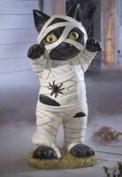 Home Accents Holiday Halloween Mummy Cat 2.5 ft. Outdoor Decoration $99