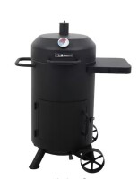 Even Embers Charcoal Drum Smoker and Grill in Black New In Box $599