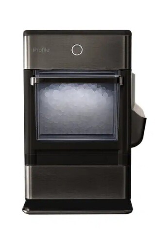 GE Profile - Opal Nugget Ice Maker with Rapid Ice Production - Black Stainless Steel New in Box $699