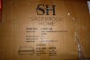 Liv & Skye 36 in. Brown Rectangle Travertine Stone Coffee Table with Open Storage Shelf New in Box $699 - 2