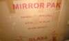 Gracie Oaks 48" x 30" Farmhouse Barn Door Style Natural Wood Bathroom Vanity Wall Mirror, New in Box $299 - 2