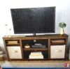 Mainstays Parsons TV Stand for TVs up to 50", Canyon Walnut, New in Box $299 - 2