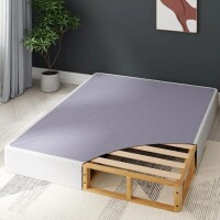 Zinus Edgar 8" Bamboo Box Spring, Mattress Foundation, Sturdy Bamboo Structure, Low Profile, Easy Assembly, Queen $399