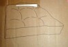 Sun Terrace Green Palm Tufted Outdoor Seat Cushion New $79 - 2