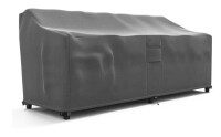 KHOMO GEAR Love Seat Outdoor Furniture Weatherproof Cover &ndash; 76" x 32.5" x 33", Gray, Durable, UV Resistant, Weather Protection Against Rain & Dust New In Box $89