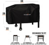 Blackstone&reg; 1529 28" Griddle Cover, Black New In Box $79