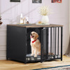 Tucker Murphy Pet 40"W Medium Dog Crate Furniture, End Table, Black, New in Box $299