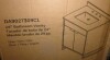 CosmoLiving by Cosmopolitan 24" Leona Bathroom Vanity with Top, Silver/Gray, New in Box $799 - 2