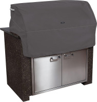 Classic Accessories Ravenna Water-Resistant 45 Inch Built-In BBQ Grill Top Cover, Taupe, Grill Cover, Grill Cover for Outdoor Grill, BBQ Cover New In Box $79
