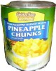 Golden Star Pineapple Chunks in Light Syrup, 6 lb 11 oz New Best by 5/2027 - 2